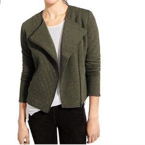 Athleta Belvedere Moto Jacket Quilted